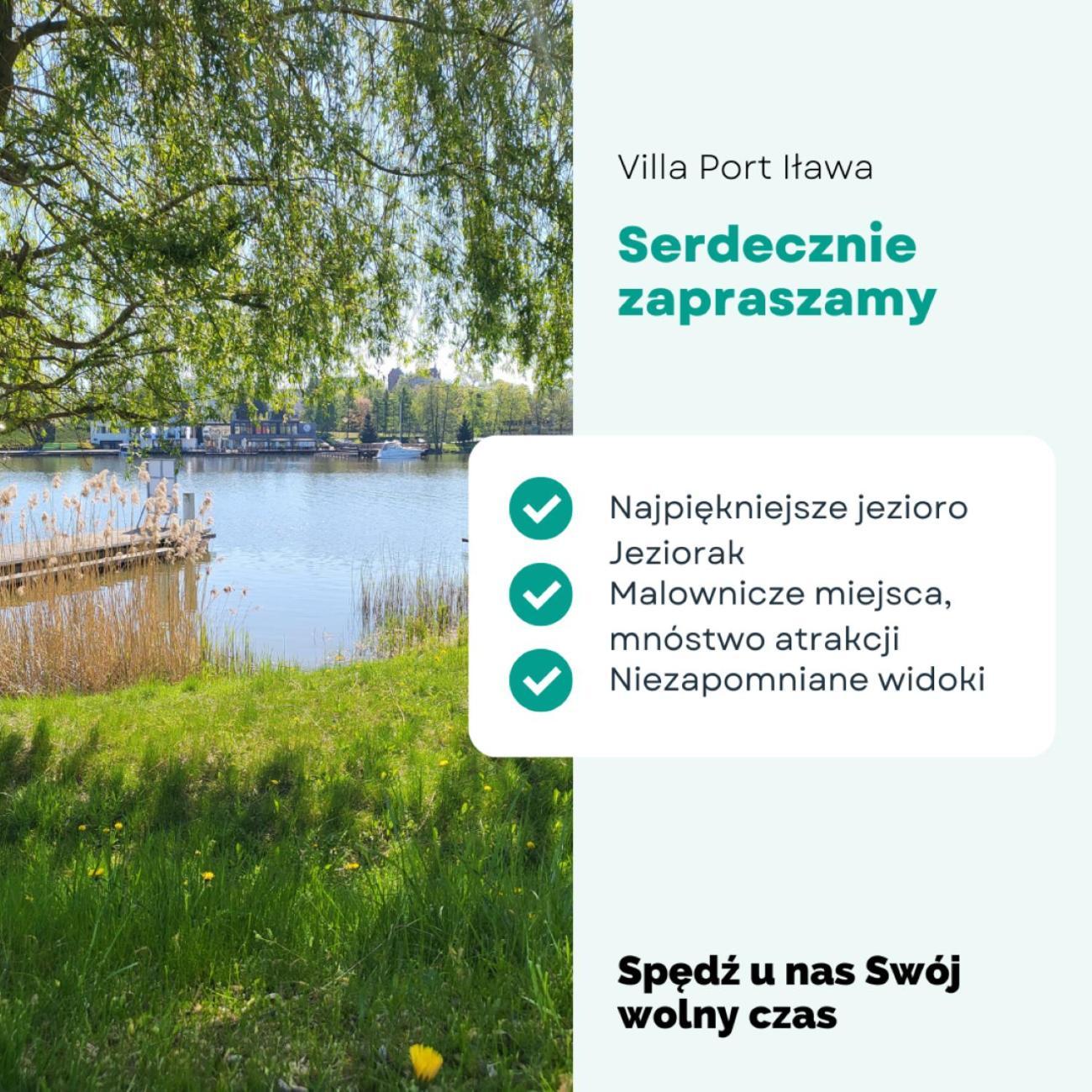 Villa Port Iława Eksteriør billede